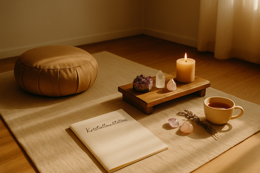 Meditationen mit Kristallen: Anleitung & Wirkung für dein Energiefeld